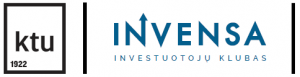 KTU and KTU Investment Club "Invensa" logos