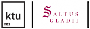 KTU and Medieval Dance Club Saltus Gladii logos