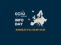 Prisijunk prie ECIU Info dienos '26 ruduo