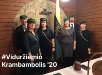Organizacijos nariai „Viduržiemio Krambambolis'20“ dalyvaimas.