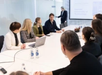 Kazickų šeimos fondo atstpvų susitikimas su KTU studentais ir administracijos atstovais