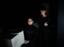 Pjesės „A“ akimirka. Viktorijos Lankauskaitės nuotrauka